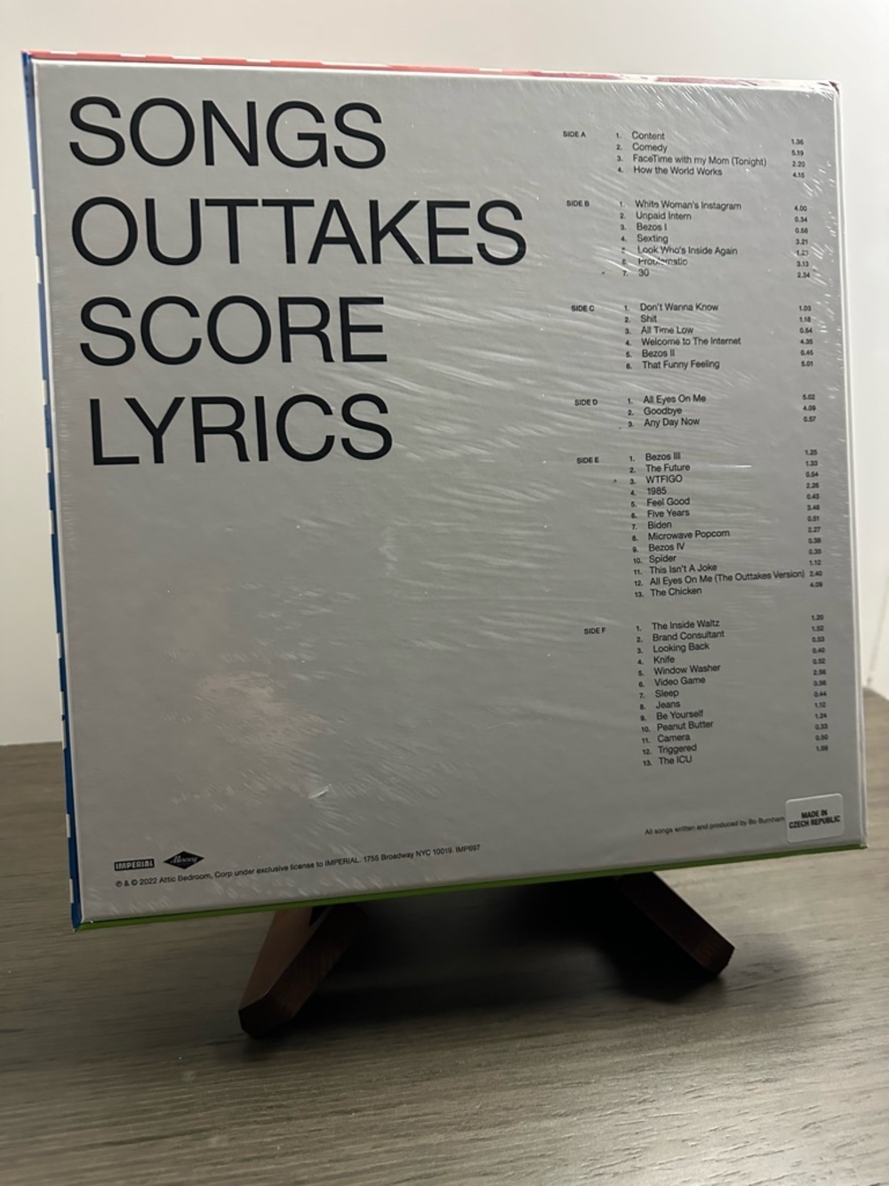 Bo Burnham - Inside Box set (3 LPs) - IMP697 (New) 12” vinyl records - Picture 4 of 6